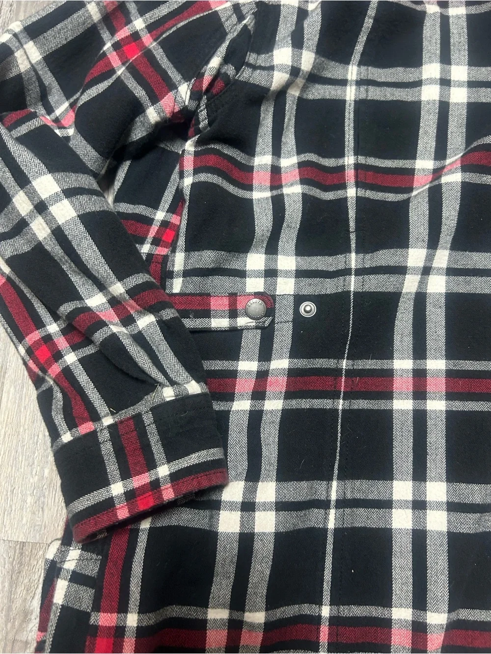Women’s Duluth Trading Co. Insulated Shirt Jacket Plaid Size XS